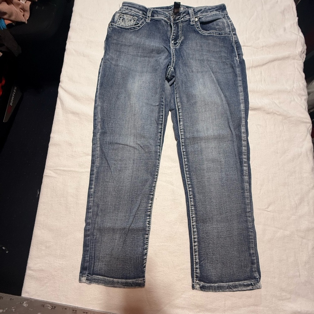 Apt. 9 Women's Ankle Jeans in Classic Blue Size 6
